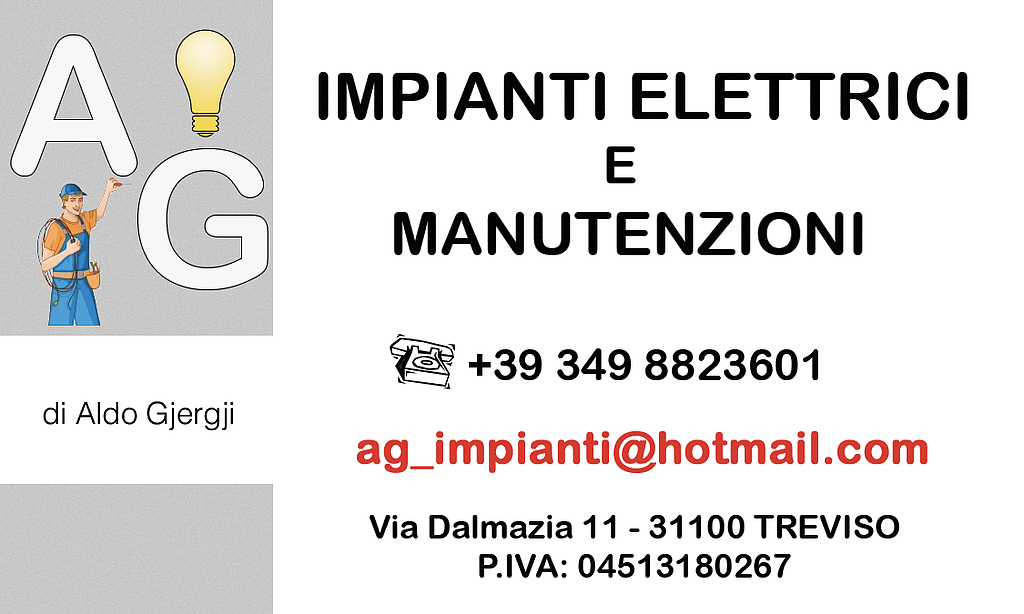 AG IMPIANTI ELETTRICI DI ALDO GJERGJI